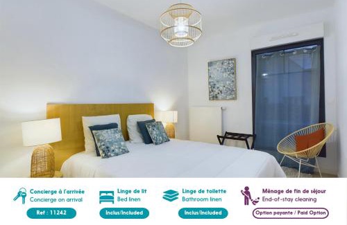 Pleneuf-Val-Andre Appartement | À 50m de la plage, bel appartement pour 6