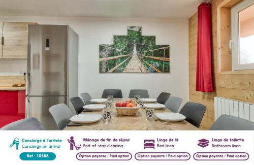 Genos Appartement | À 80m des pistes, bel appartement pour 15