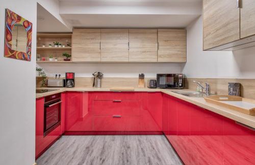 Genos Appartement | À 80m des pistes, bel appartement pour 15