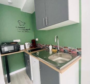 Saint-Romain-en-Gal Appartement | Éclat St Romain 2, studio-moderne-WIFI- parking - CLIM