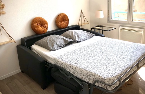 Fontaine Appartement | Élégant Studio Proche Tram, Parking Sécurisé