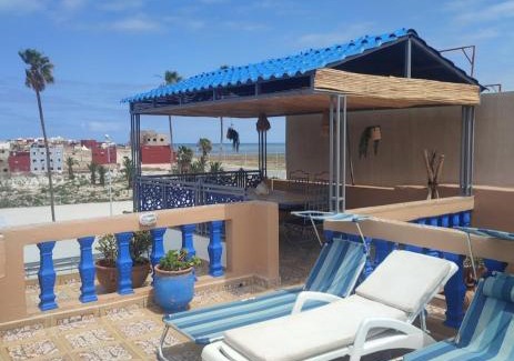Moulay Abdallah Appartement | étage 1 avec terrasse et vue sur mer