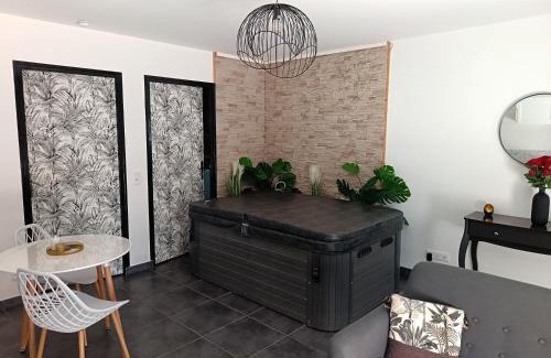 Rosieres-pres-Troyes Appartement | Évasion romantique avec jacuzzi intérieur