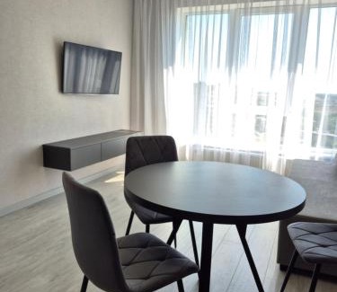 Vapnyarka Appartement | Апартаменти на Марсельській 62 в ЖК Острова, 1 спальня та кухня-студія