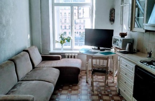 St. Petersburg City Centre Appartement | Апартаменты с 3 спальнями, балконом и видом на Фонтанку