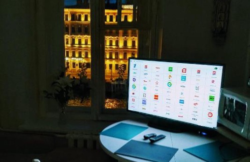 St. Petersburg City Centre Appartement | Апартаменты с 3 спальнями, балконом и видом на Фонтанку