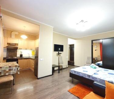 Uralsk Appartement | Милая и яркая 1-комнатная квартира в центре Уральска