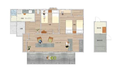 Kirishima Maison | はなれ奏HanareSou-天然温泉付き貸別荘-1棟貸し