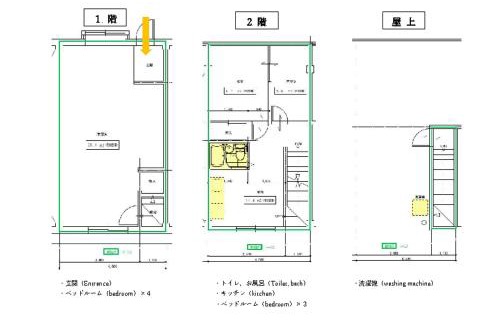 Kiho-cho Appartement | ゲストハウスサンパティオ