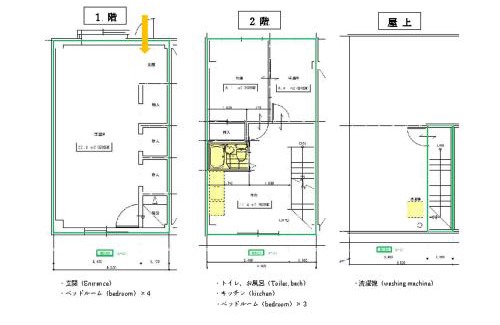 Kiho-cho Appartement | ゲストハウスサンパティオ
