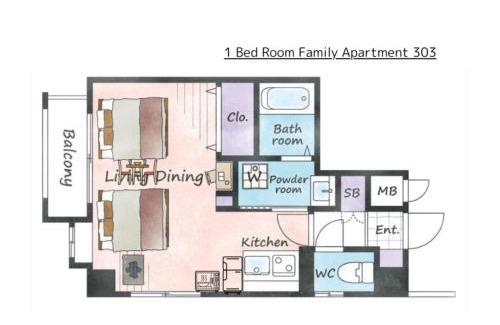 Chuocho Appartement | 中央駅から徒歩5分 Smart Vacation Canaan A スマートバケーション カナン A
