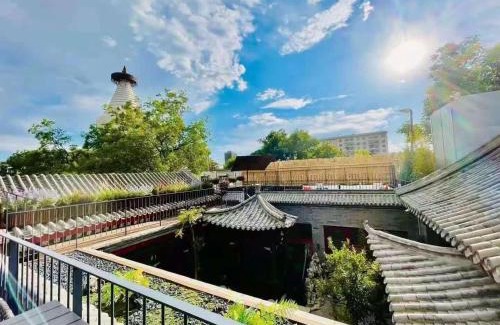 Xicheng Hôtel | 北京悦明元星空白塔景观四合院民宿