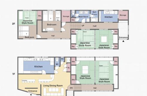 Ueda Appartement | 千本桜 Stay in an Old Sushi House