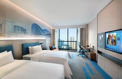 Xi Xiang Tang Hôtel | 南宁安吉希尔顿欢朋酒店