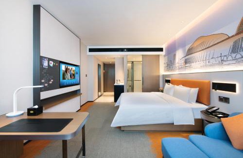 Xi Xiang Tang Hôtel | 南宁安吉希尔顿欢朋酒店