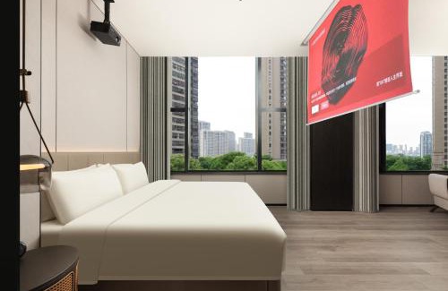 East Huanshi Road Hôtel | 广州中山大学附属医院淘金地铁站观涧酒店