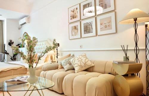 Songjiang Appartement | 新美宿近地铁 巨幕投影 松江大学城商圈正核心 全新高端装修 适合2人入住 无线网络