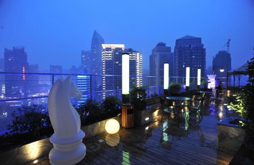 Jiang Bei Hôtel | 重庆江北观音桥高悦酒店地铁站店KaoYu Hotel