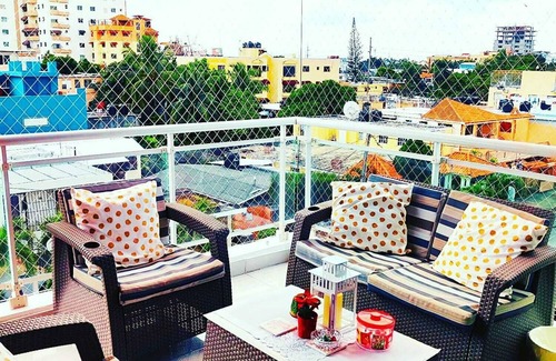 Ensanche Ozama Appartement | 🔑ꜱᴇʟꜰ-ᴄʜᴇᴄᴋɪɴɢ+ꜰᴀꜱᴛ-ɴᴇᴛ+ᴀʟᴇxᴀ+ꜱᴍᴀʀᴛ-tᴠ+ᴀ/ᴄ+ᴴᵒᵗʷᵃᵗᵉʳ🚿