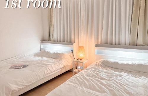 Dangsan-dong Appartement | #무료짐보관 #3룸 #침대5개 #루프탑 #한강 #당산역5분 #홍대 #합정 #공항버스 #16평 #단체 #301호