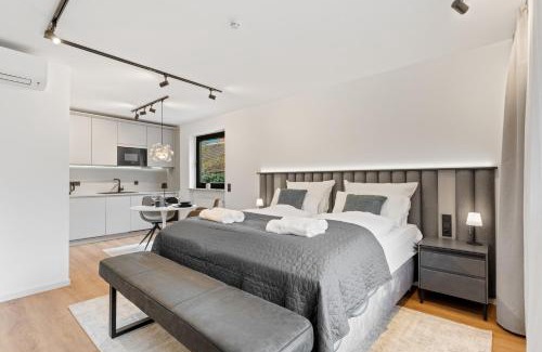 Sankt Martin Appartement | 1-2 Personen - Parkplatz - Fahrradgarage - Zentrum - Küche - Klima