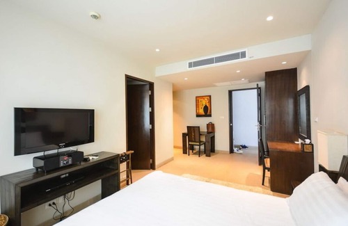 Rawai Station Balnéaire | Chambre 1 lit au condo au bord de l'eau / directe au bord de l'océan