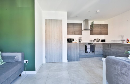 Gabalfa Appartement | Supérieure-Appartement-Salle de bain privée séparée-Vue sur Rue
