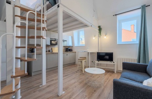 Tourcoing Appartement | Appartement 1 chambre en duplex avec parking privé