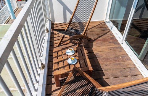 Tel Aviv Promenade Appartement | Appartement 1 chambre vue mer situé dans l'hôtel de la promenade de Tel Aviv