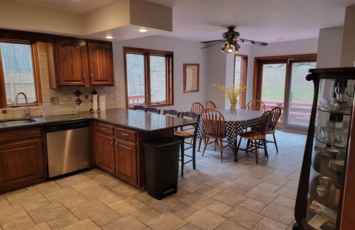 Sybertsville Chalet De Ski | 1 Block From Lake