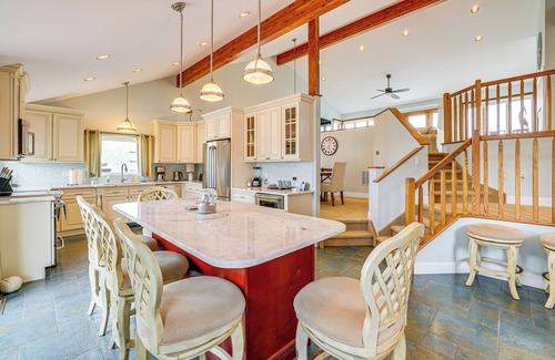 Southend Maison | 1 Block to Inlet Beach: Brigantine Family Home