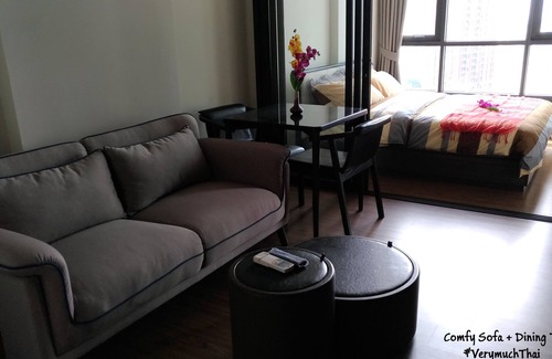 Phra Khanong Nuea Copropriété | 1 BR Condo de luxe à The Line Sukhumvit 71