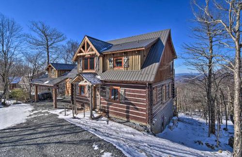 Beech Mountain Appartement | 1 Mi to Beech Mtn Cabin with Fire Pit and BBQ!