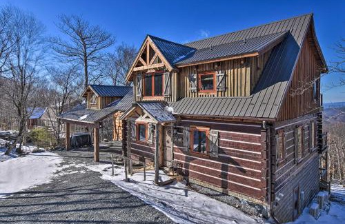 Beech Mountain Appartement | 1 Mi to Beech Mtn Cabin with Fire Pit and BBQ!