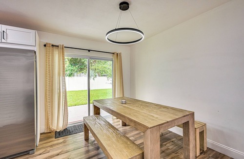 Terrace Park Maison | 1 Mi to Busch Gardens: Modern Home w/ Private Yard