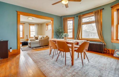 North End Appartement | 1 Mi to Como Park WFH-Friendly Saint Paul Duplex!