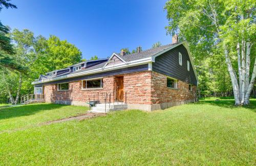 Laurium Maison | 1 Mi to Lake Superior Cottage with Sauna and Rec Room