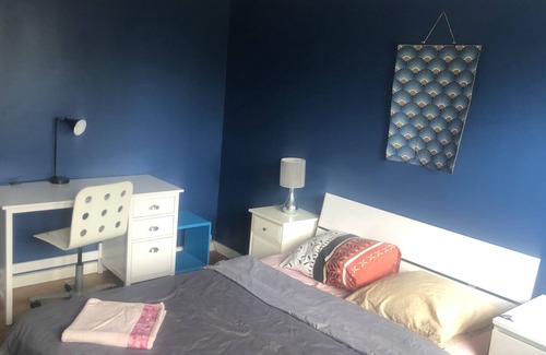 Dufau-Tourasse Appartement | 1 Chambre privée 2 pers. dans appt de 70m2 lumineux