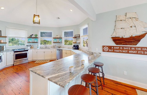 Isle of Palms Maison | 100 Ocean Blvd-Oceanfront, Pool, views of Ocean, Breach Inlet & Marsh!