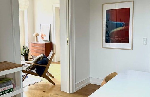 Frederiksberg C Station Balnéaire | 102 m² Chambre privée ∙ 1 chambre ∙ 1 personne