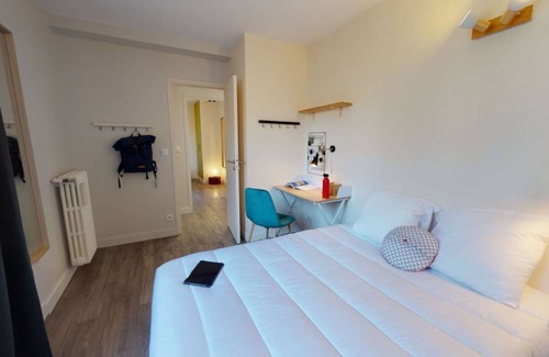 Quartier de la Salpetriere Station Balnéaire | 102 m² Chambre privée ∙ 1 chambre ∙ 1 personne