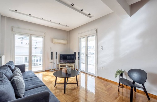 Nea Smirni Appartement | 105 m² Appartement ∙ 2 chambres ∙ 6 personnes