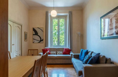Rione IV Campo Marzio Appartement | 110 m² Appartement ∙ 3 chambres ∙ 6 personnes
