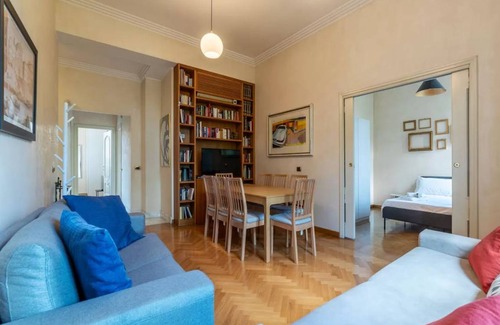 Rione IV Campo Marzio Appartement | 110 m² Appartement ∙ 3 chambres ∙ 6 personnes