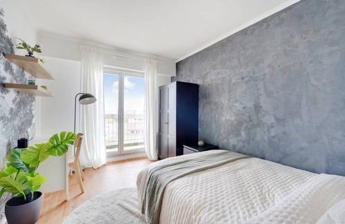 Silly-Gallieni Station Balnéaire | 110 m² Chambre privée ∙ 1 chambre ∙ 5 personnes