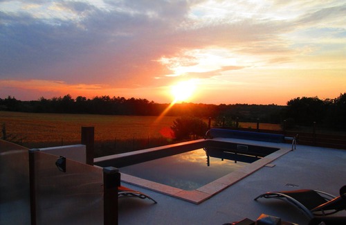 Labastide-Marnhac Maison | Villa privative 115 m2 au calme avec vue et piscine privée chauffée