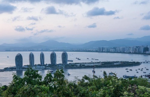 Sanya Downtown Station Balnéaire | 115 m² Résidence de vacances ∙ 3 chambres ∙ 4 personnes