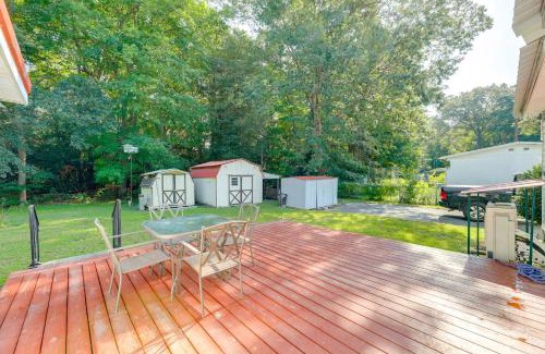 Georgetown Maison | 12 Mi to Dtwn Lewes and Beach Delaware Home with Deck