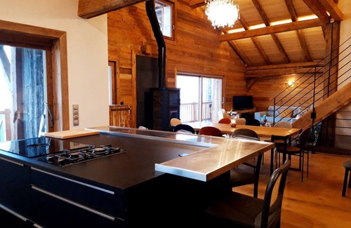 Villard-sur-Doron Chalet De Ski | Chalet 12 personnes avec sauna dans le Beaufortain à proximité des Saisies