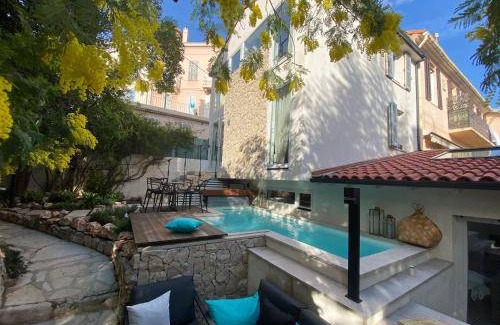Riou - Petit Juas - Av de Grasse Station Balnéaire | 120 m² Résidence de vacances ∙ 4 chambres ∙ 7 personnes